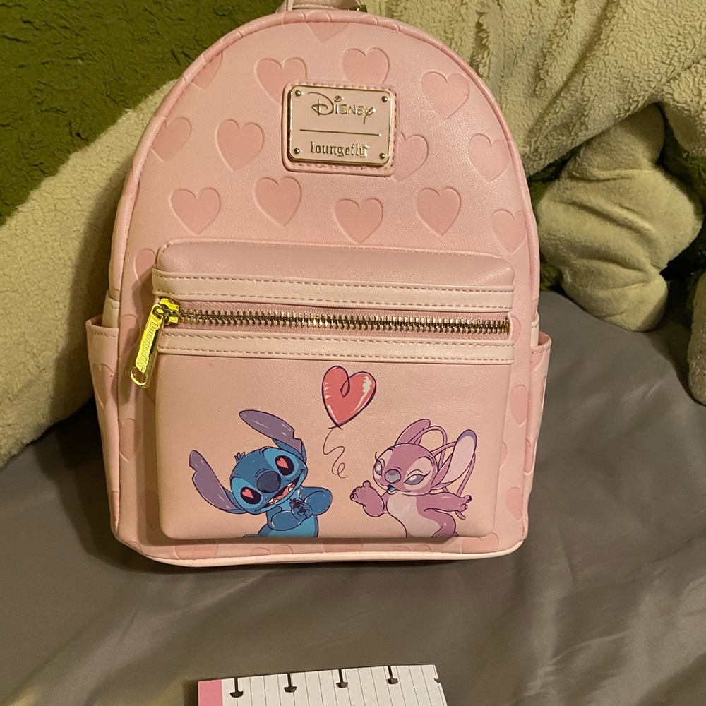 Angel and stitch valentines Loungefly